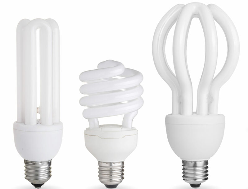 types of compact fluorescent light bulbs