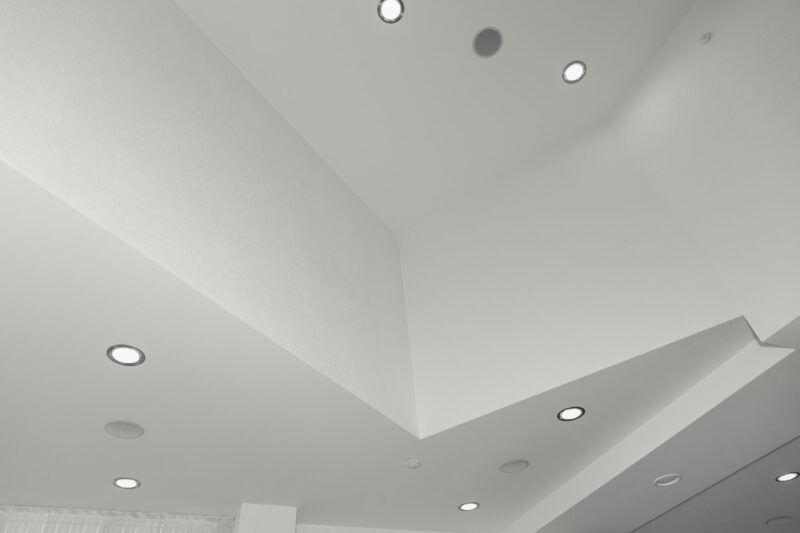 flush mount lights on foyer ceiling