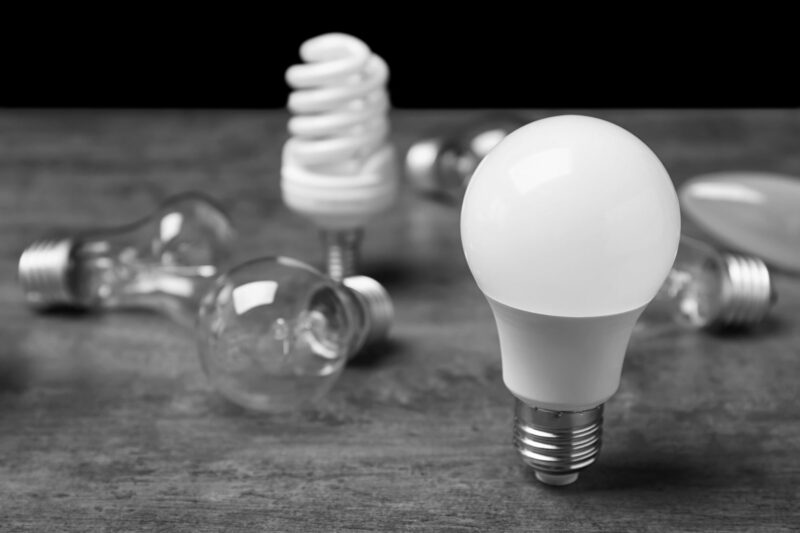 equivalent LED bulb for halogen and CFL lamp