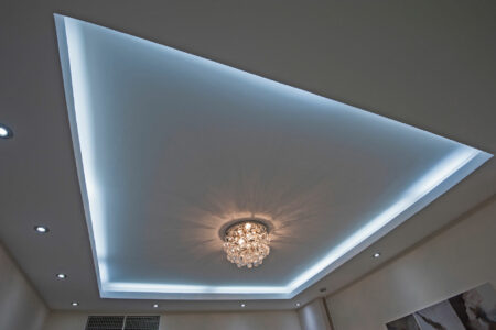 How To Install LED Strip Lights On The Ceiling?