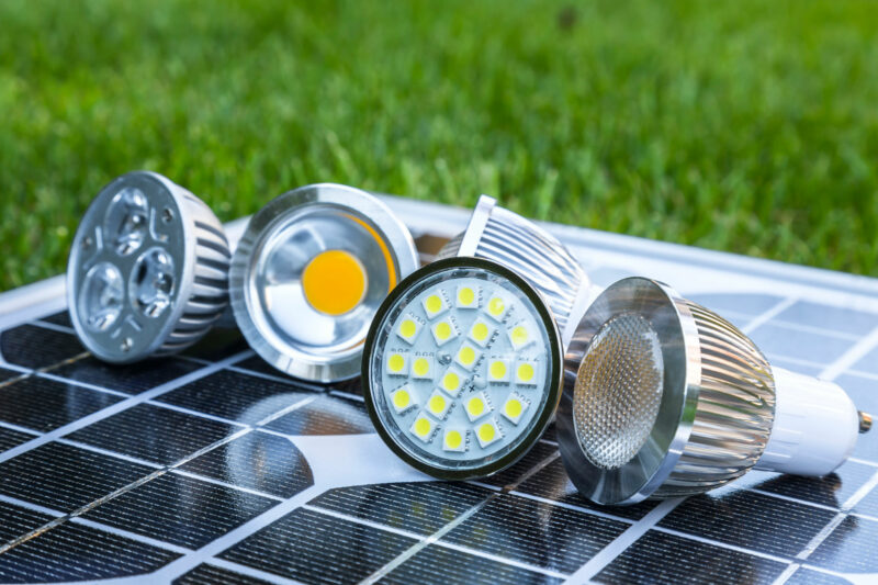 LED bulbs used for recessed lighting