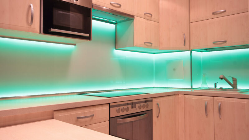 under-cabinet lights for kitchen task lighting